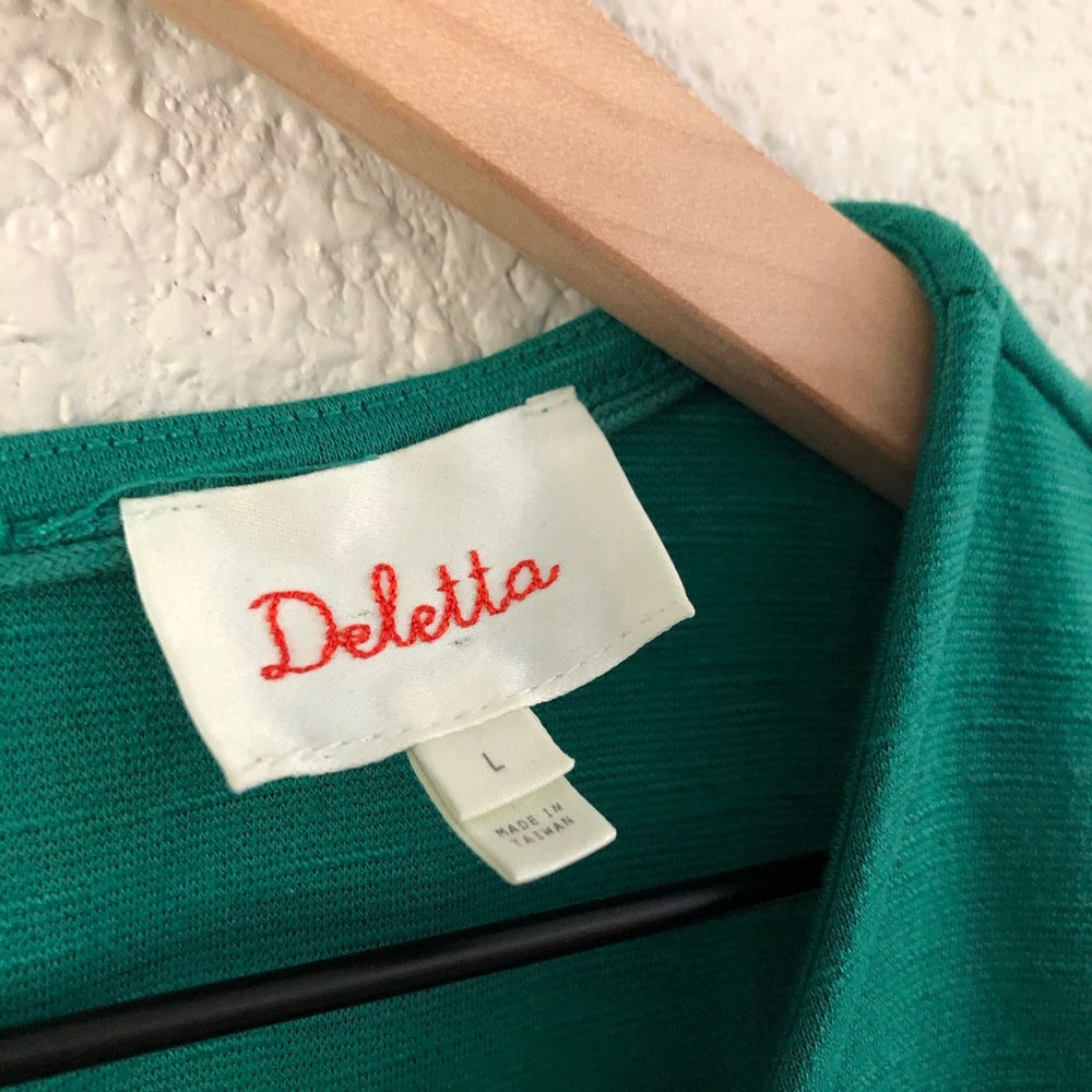 Anthropologie Jade Green Sleeveless Top - Picture 2 of 10